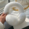 Plush Cute Fashion Ear Bag Ear Warmer Blanco 21CM