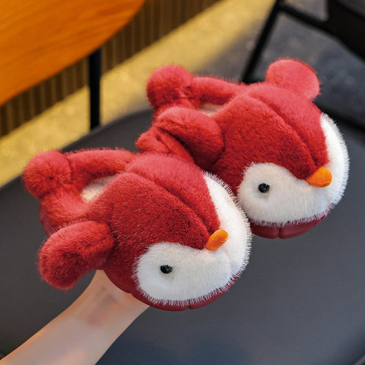 Pantuflas Térmicas Pingüino Esponjosas para Niños y Niñas - Image 12