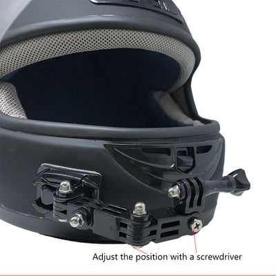 Soporte para Cámara de Acción en Casco de Moto - Image 12