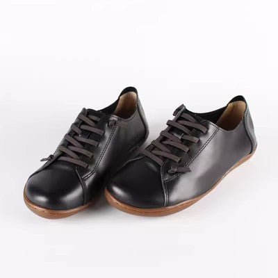 Zapatos de Cuero Genuino Hechos a Mano para Mujer Talla Grande - Image 3