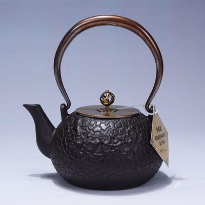 Tetera de Hierro Fundido Artesanal Sin Recubrimiento para Té Kung Fu - Image 28