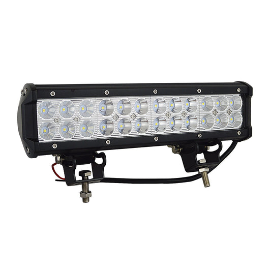 Barra de Luces LED 72W Doble Fila para Vehículos 4x4 y Camionetas