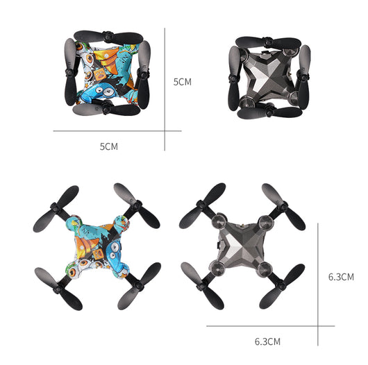 Dron Cuadricóptero Plegable con Cámara Aérea y Control Remoto para Niños - Image 31