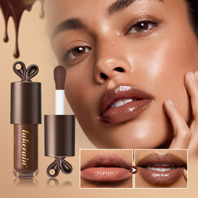 Brillo Labial Brasileño Color Chocolate - Hidratación Duradera y Brillo Intenso