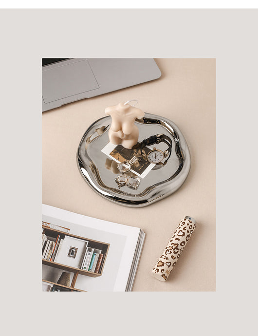 Plato Decorativo de Cerámica para Postres y Joyería - Image 13