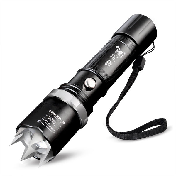 Linterna LED Recargable con Enfoque Ajustable en Aleación de Aluminio - Image 5