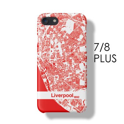 Funda Compatible con Apple - Diseño Mapa Arsenal Red Devils Liverpool - Image 8