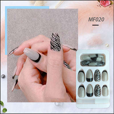 Stickers de Uñas Reutilizables con Diseño Red Net - Image 20
