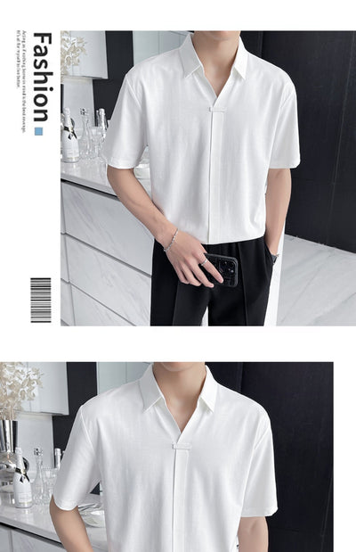 Camisa Casual de Verano Hombre - Tela Premium Ligera - Image 7