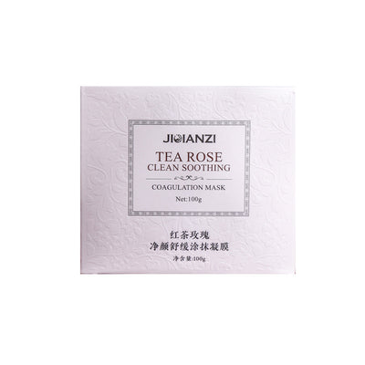 Gel Limpiador y Mascarilla Facial de Té Negro y Rosa 100g - Image 8