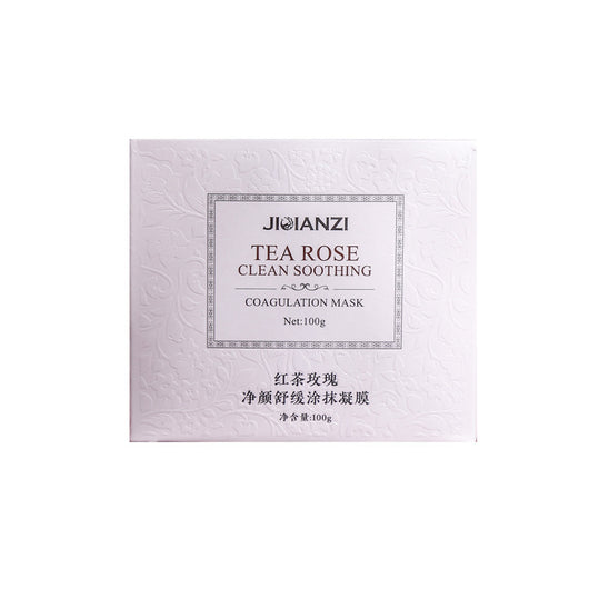 Gel Limpiador y Mascarilla Facial de Té Negro y Rosa 100g - Image 8