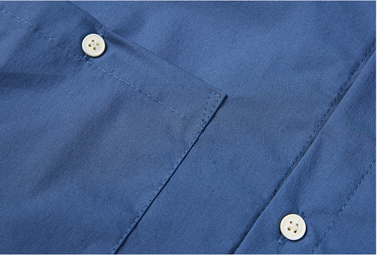 Camisa Casual Manga Corta con Cuello Combinado para Hombre - Image 12