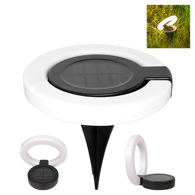 Luz Solar Subterránea Plegable Impermeable para Exteriores - Image 4