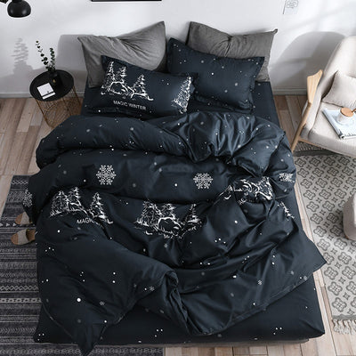Sábanas de Algodón Puro Minimalistas para Cama