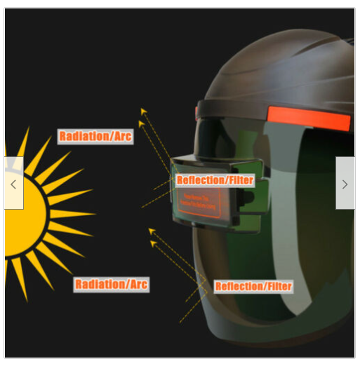 Máscara de Soldadura con Oscurecimiento Automático Solar - Image 7