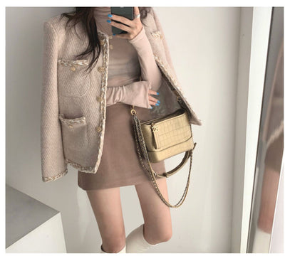 Chaqueta Acolchada de Tweed con Múltiples Bolsillos - Image 24