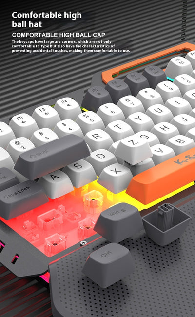 Kit Gamer Coordinado: Teclado, Mouse y Mousepad a Juego - Image 24