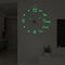 Reloj de Pared Digital Silencioso Nórdico - Adhesivo Decorativo Acrílico