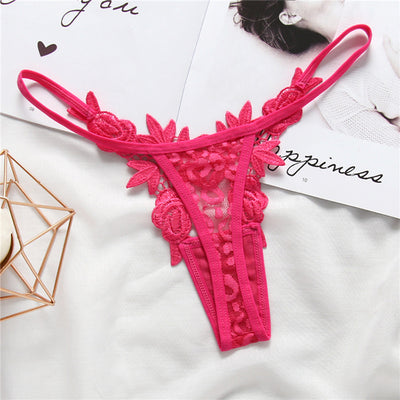 Tanga Calado Bordado Cintura Baja para Mujer - Image 13