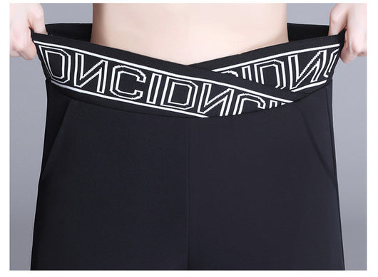 Pantalón de Cintura Alta Drapeado con Efecto Reductor - Image 17