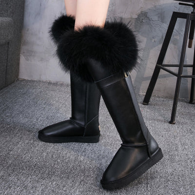 Botas Altas de Cuero para Mujer hasta la Rodilla - Image 6