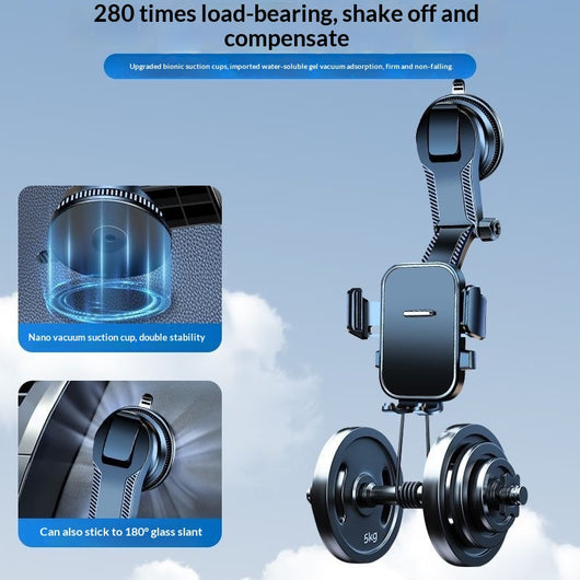 Soporte Magnético para Auto con Ventosa y Diseño Cascada Rotativo - Image 10
