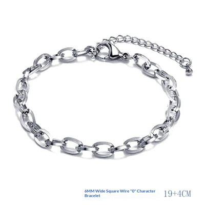 Pulsera de Acero Titanio Minimalista para Hombre - Diseño Retro Artístico - Image 25