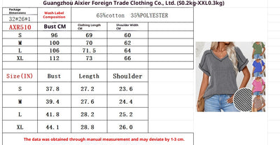 Blusa Deportiva Bicolor con Cuello V y Efecto Twist - Image 11