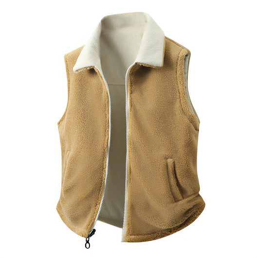 Chaleco Térmico Reversible Acolchado de Algodón Jacquard Hombre - Image 5