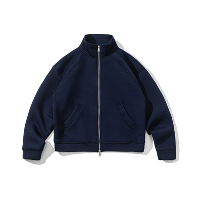 Cardigan Básico Retro para Hombre con Cuello Tipo Polo - Image 3