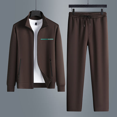 Conjunto Deportivo Casual de Dos Piezas con Mangas Largas para Hombre - Image 3