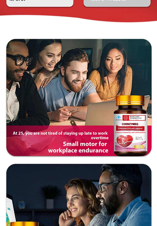 Cápsulas Blandas de Coenzima Q10 - Protección Cardíaca para Adultos Mayores - Image 3