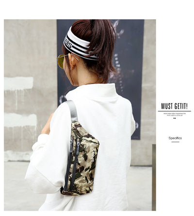 Riñonera Deportiva Impermeable Estampado Camuflaje - Image 92