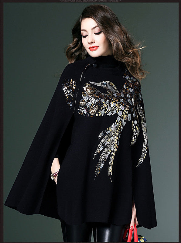 Chaqueta Suéter Estilo Europeo para Mujer