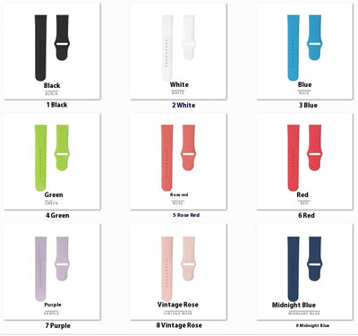Correa Deportiva de Silicona para Apple Watch 1-9 y SE - Image 53