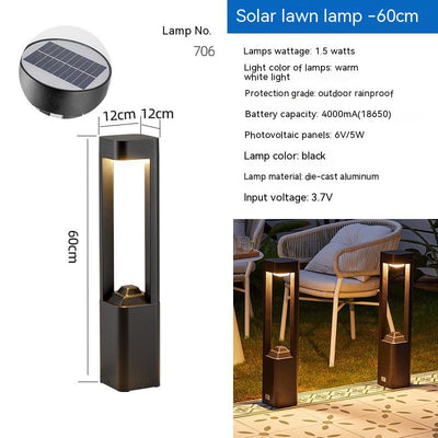 Lámpara Solar LED para Jardín - Iluminación Exterior Impermeable - Image 6