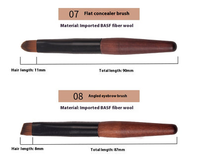 Kit Portátil de Brochas de Maquillaje Compacto para Viajes - Image 11