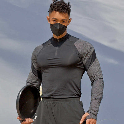 Playera Deportiva de Manga Larga Transpirable y Secado Rápido - Image 9