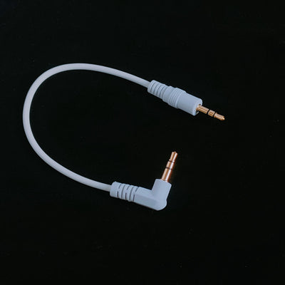Cable de Parlante 3.5mm Macho a Macho 20cm Chapado en Oro - Image 5