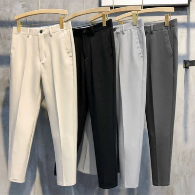 Pantalones Cortos Slim Casuales Versátiles para Hombre