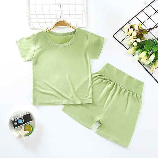 Conjunto Modal Infantil de Dos Piezas - Playera y Shorts para Bebés y Niños - Image 11