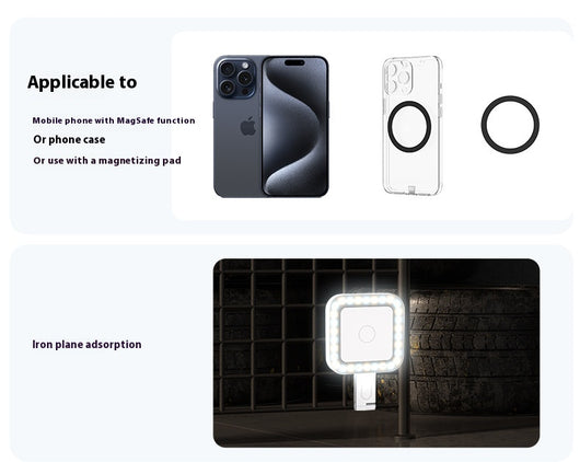 Luz de Relleno Magnética para Selfies y Fotografía - Image 18
