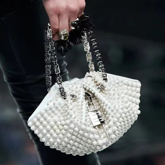 Bolso de Noche para Mujer Pearl Cloud - Elegancia Sofisticada - Image 5