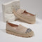 Mocasines Plataforma con Strass Punta Redonda Cómodos y Elegantes
