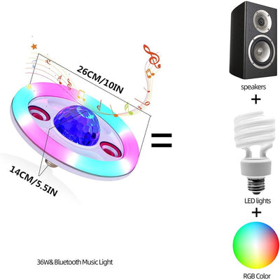 Bombilla Inteligente Bluetooth con Luz de Escena Musical - Image 6