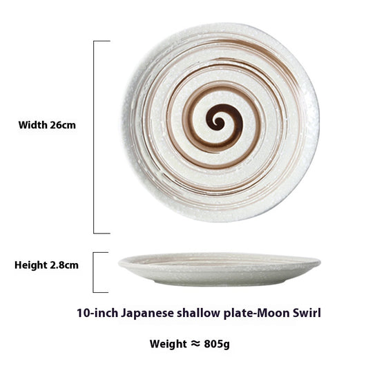 Plato Shallow Cerámica Japonesa - Diseño Minimalista - Image 11