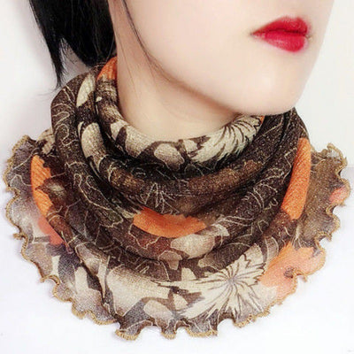 Bufanda Cuello Alto Multiuso con Máscara Facial para Mujer