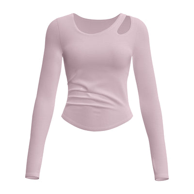 Top Deportivo Ajustado con Detalle Hueco y Fruncido para Pilates y Yoga - Image 3