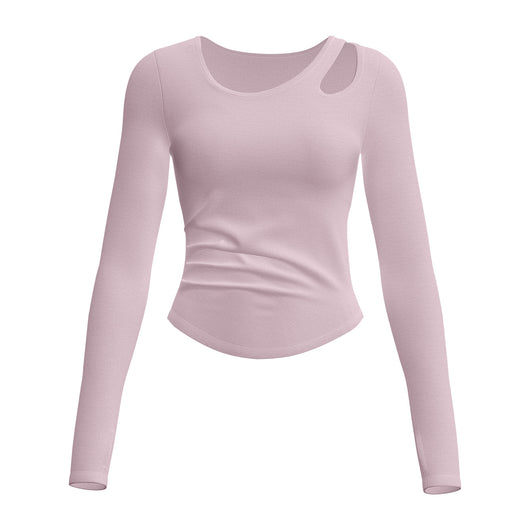 Top Deportivo Ajustado con Detalle Hueco y Fruncido para Pilates y Yoga - Image 3