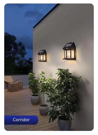 Lámpara Solar de Pared para Jardín con Sensor de Movimiento - Resistente al Agua - Image 12